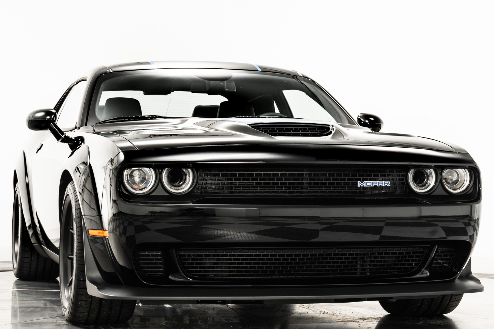 Pitch Black Clear Coat 2023 Dodge Challenger Mopar 23 392 Scat