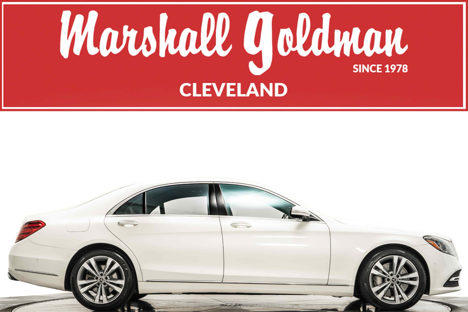 designo Diamond White Metallic 2019 Mercedes-Benz S 560 4MATIC For