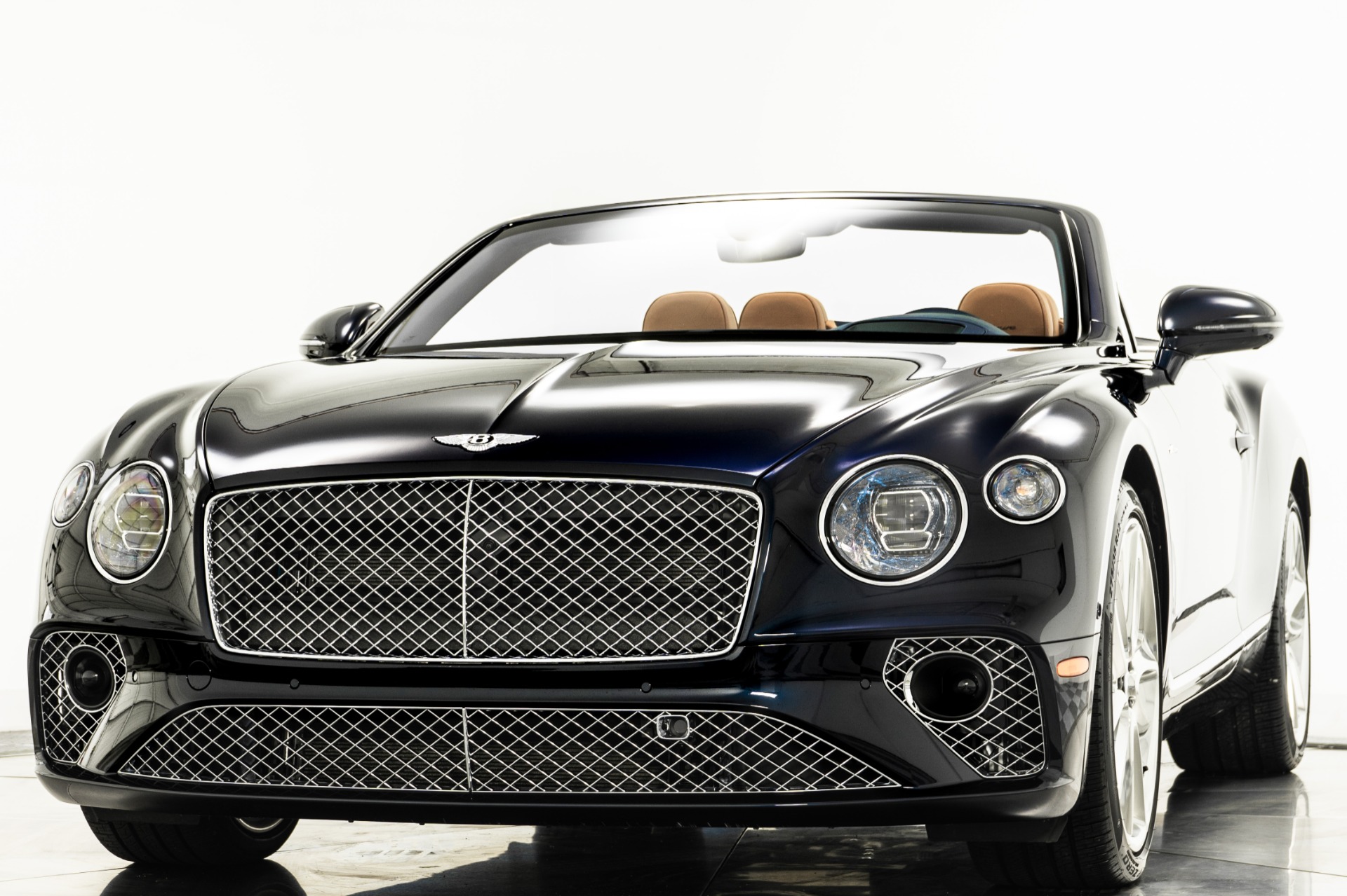 Dark Sapphire Metallic 2023 Bentley Continental GTC Azure For Sale