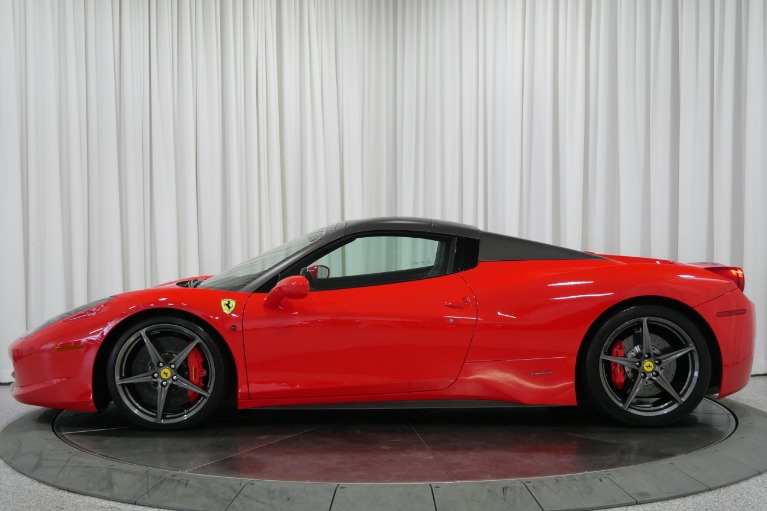 Rosso Scuderia 2013 Ferrari 458 Spider For Sale - Stock Number