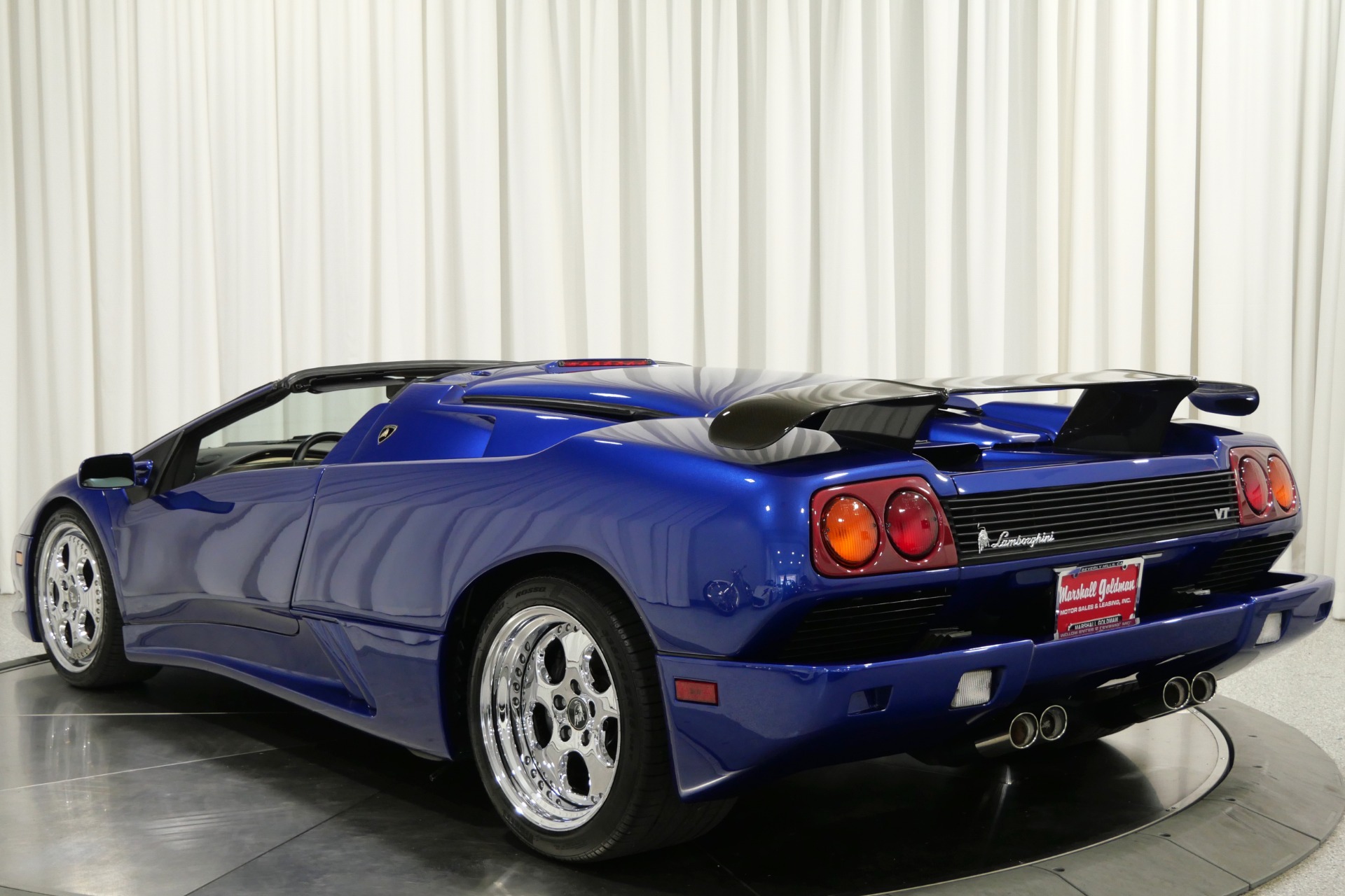 Blu Chiaro 1999 Lamborghini Diablo VT Roadster For Sale - Stock