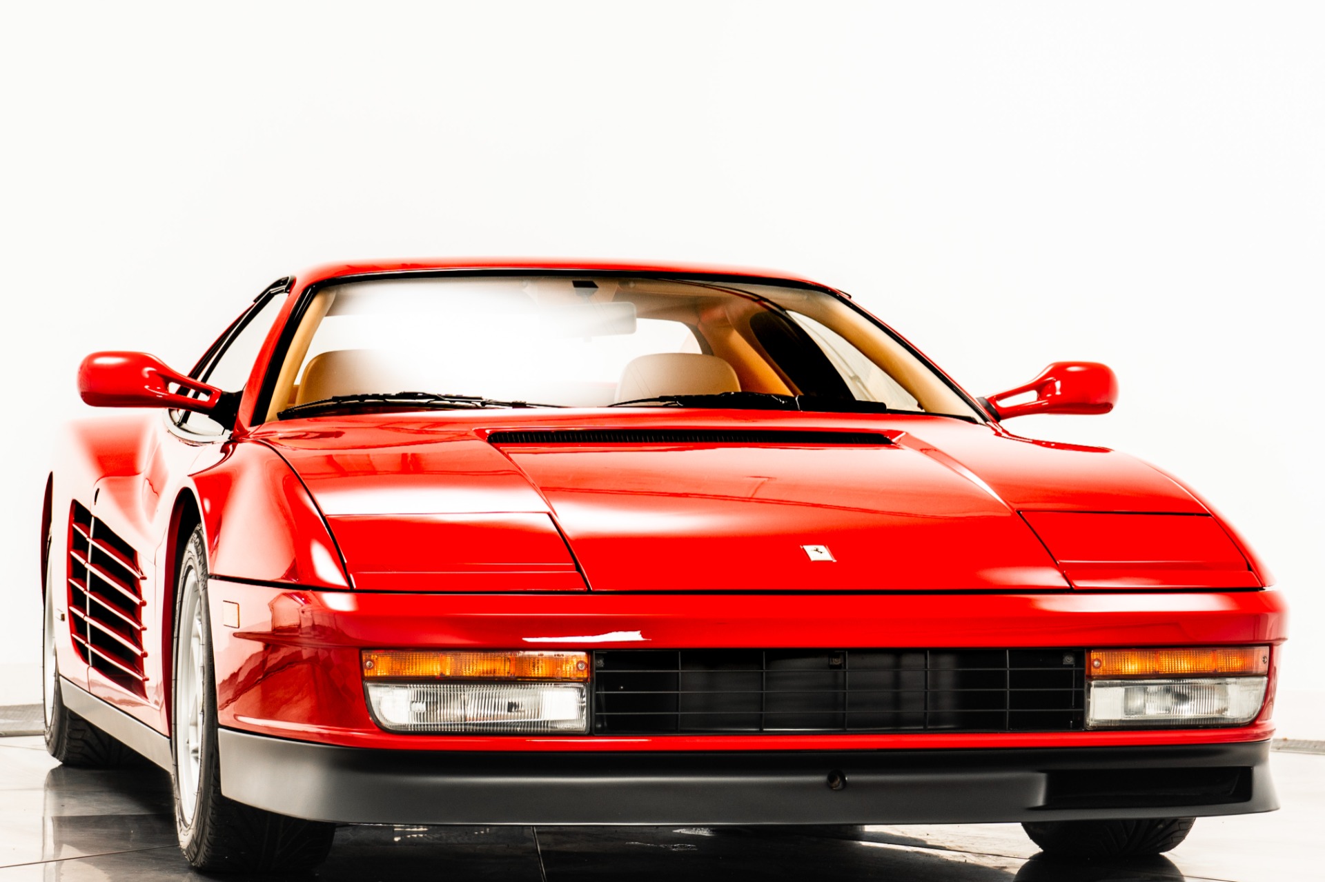 Rosso Corsa 1990 Ferrari Testarossa For Sale - Stock Number W25529