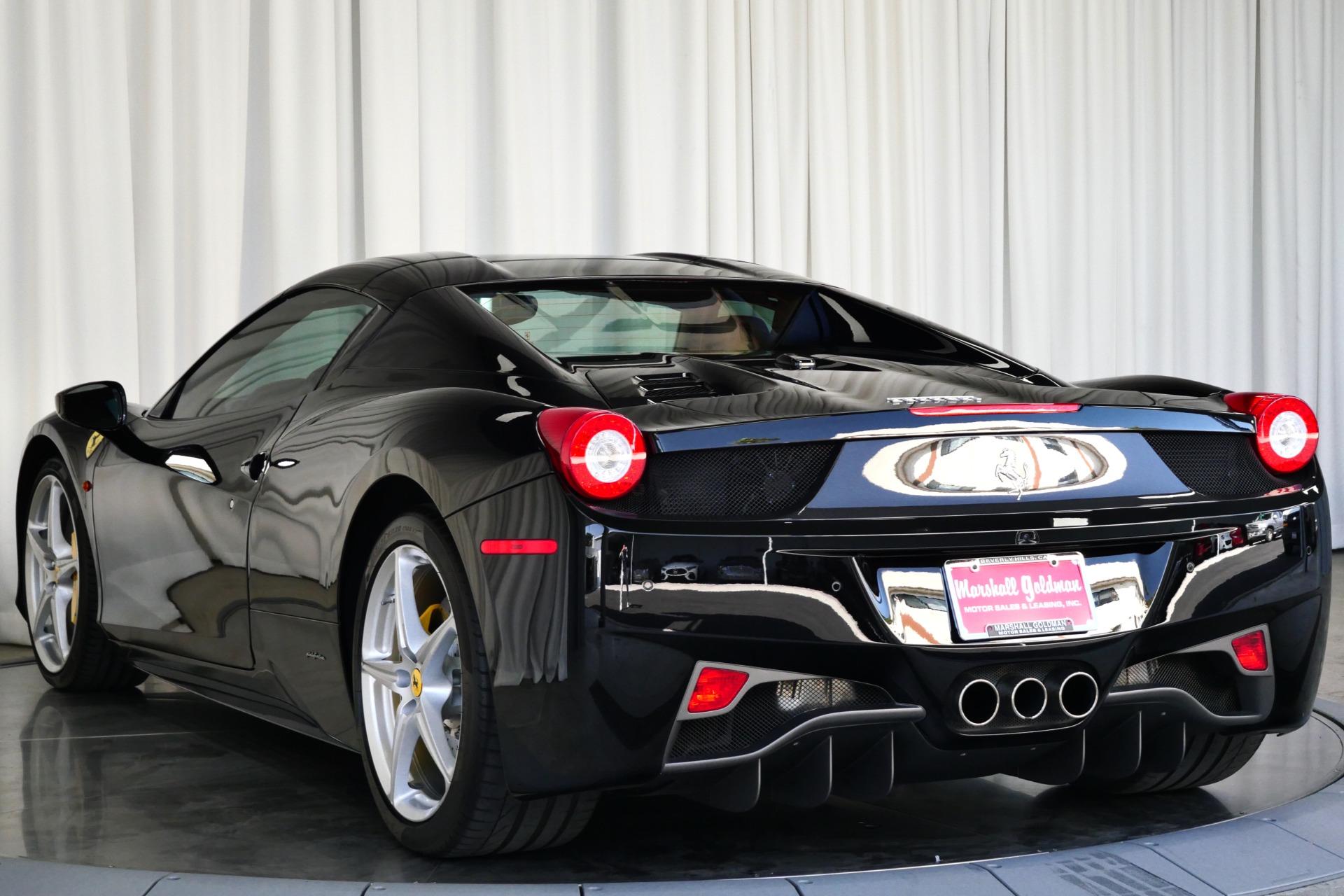 Nero 2014 Ferrari 458 Spider For Sale - Stock Number B25293
