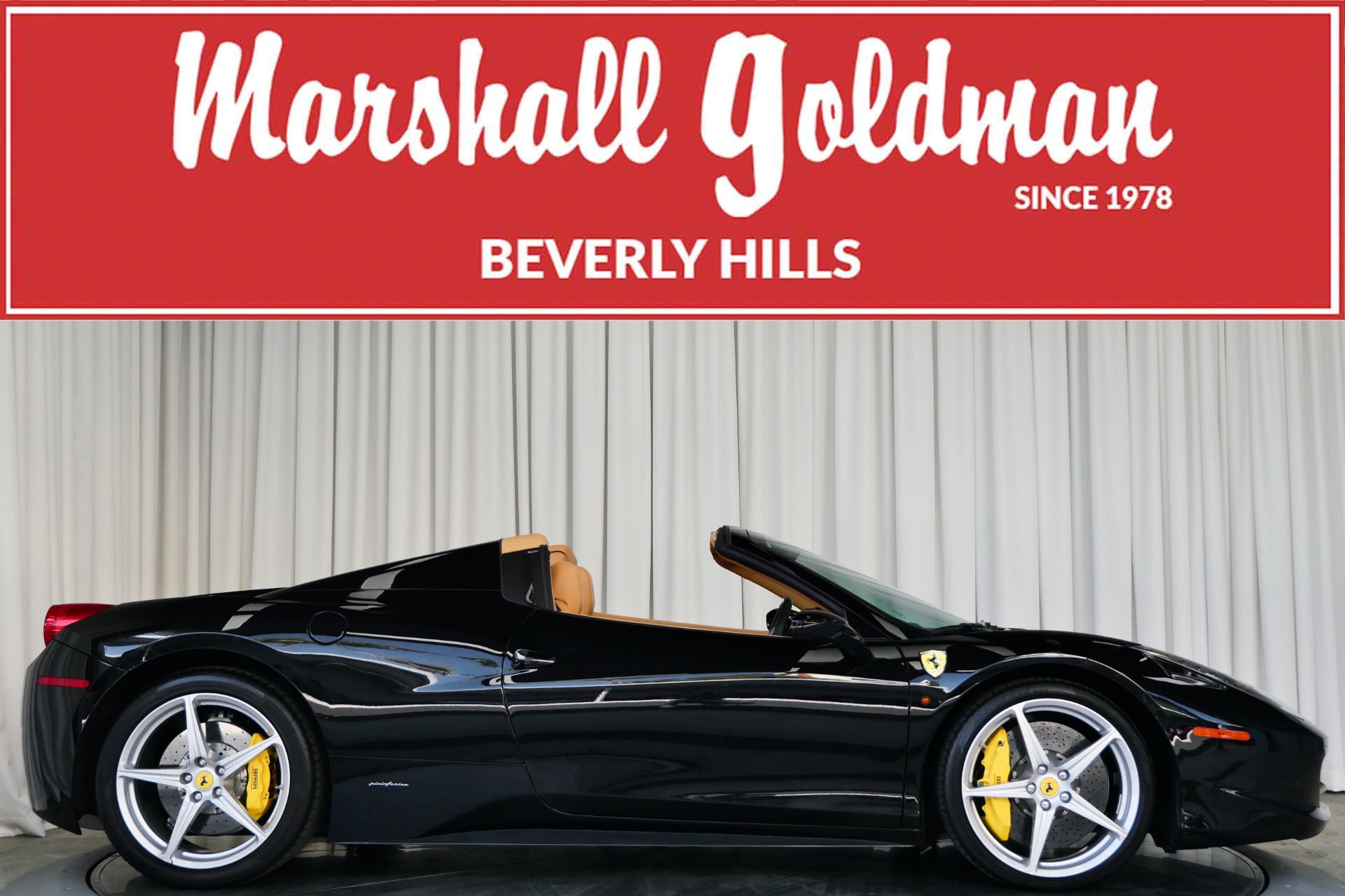 Ferrari - kurochan Used Nero 2013 Ferrari 458 Italia 2DR CONV for Sale in
