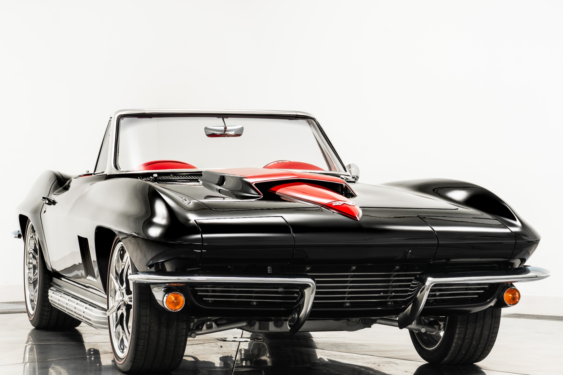 Raven Black 1967 Chevrolet Corvette Jeff Hayes Convertible For