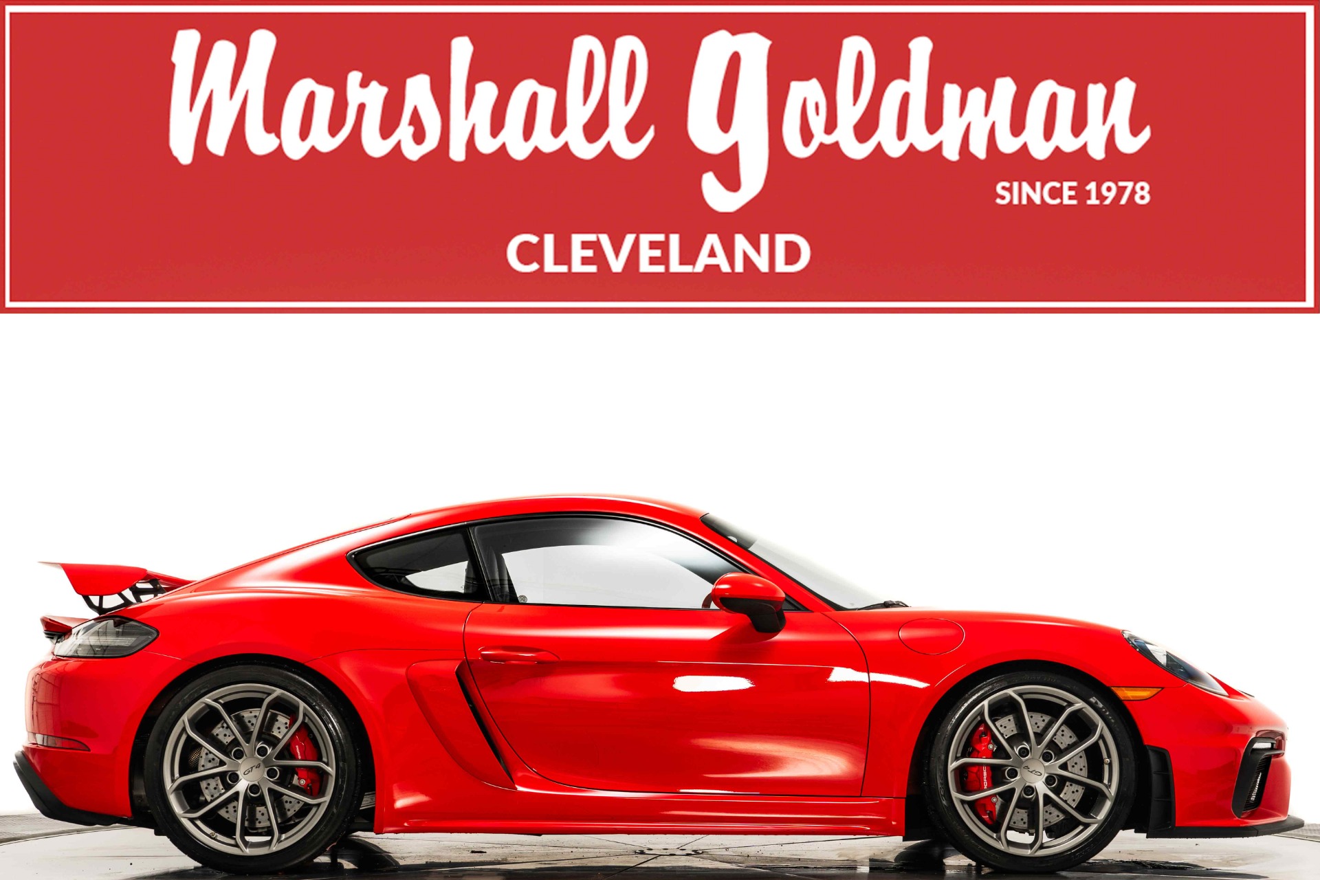 Guards Red 2023 Porsche 718 Cayman GT4 For Sale - Stock Number