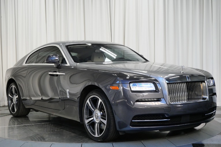 Silver and Contrast Silver 2015 Rolls-Royce Wraith For Sale