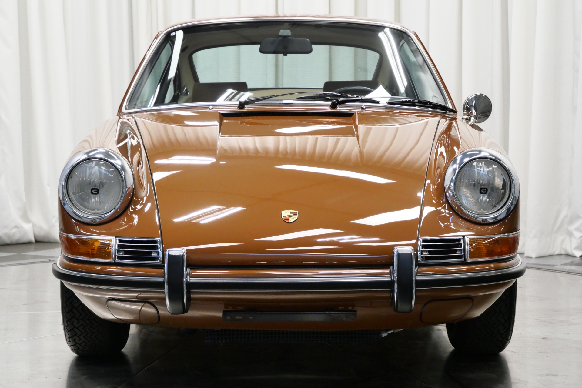 Sepia 1971 Porsche 911 T For Sale - Stock Number B25618 - Marshall