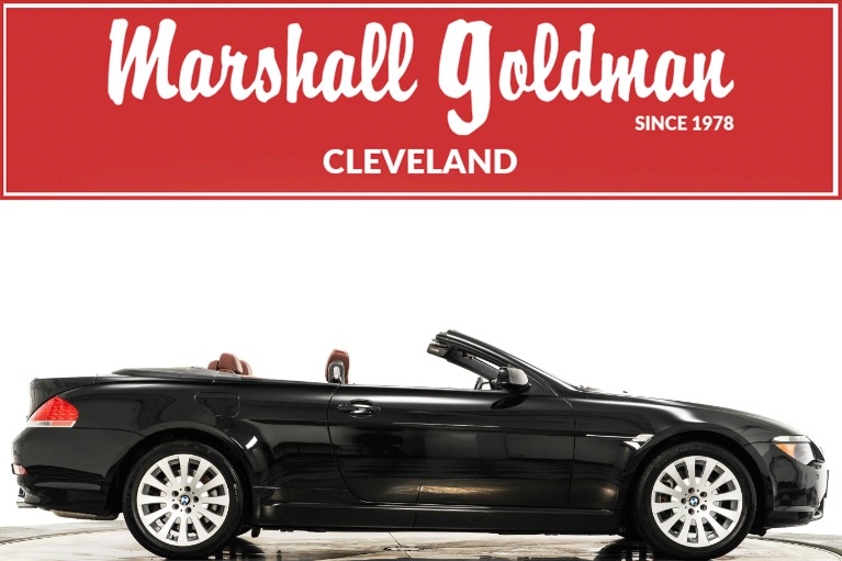 Jet Black 2004 BMW 645Ci Convertible For Sale - Stock Number