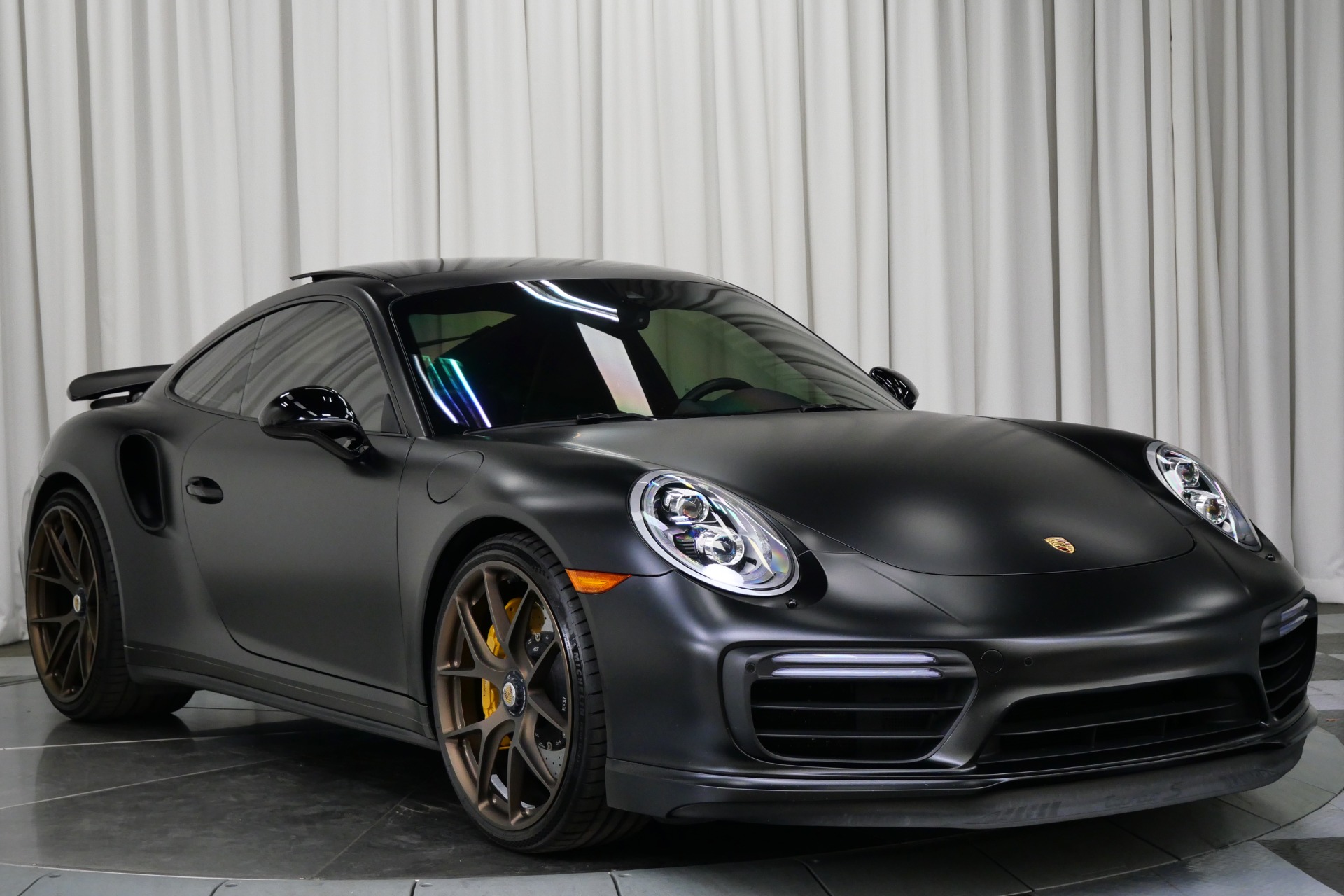 Black 2018 Porsche 911 Turbo S For Sale - Stock Number N25942