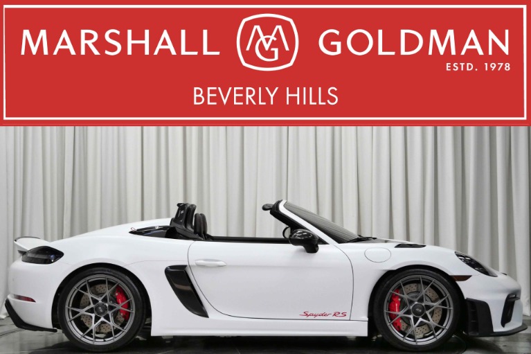 Used 2024 Porsche 718 Spyder RS Weissach for sale $214,950 at Marshall Goldman Cleveland in Cleveland OH