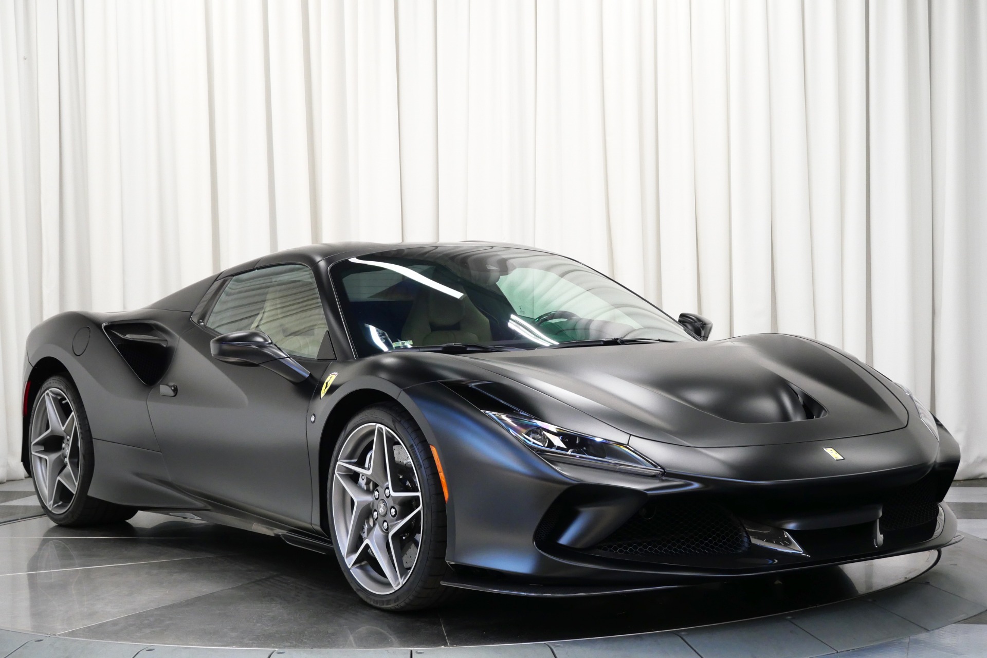 Nero 2021 Ferrari F8 Spider For Sale - Stock Number B26039