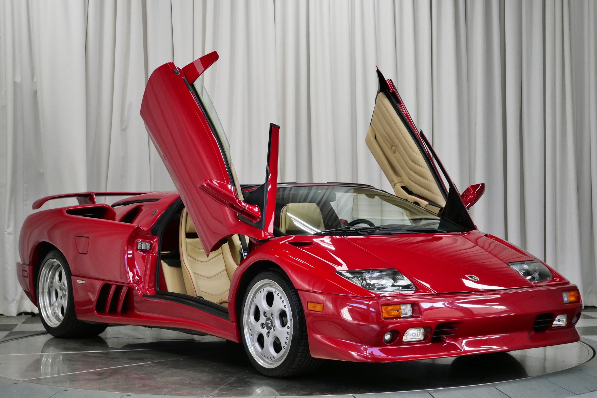 Rosso Vik 1999 Lamborghini Diablo VT Roadster For Sale - Stock