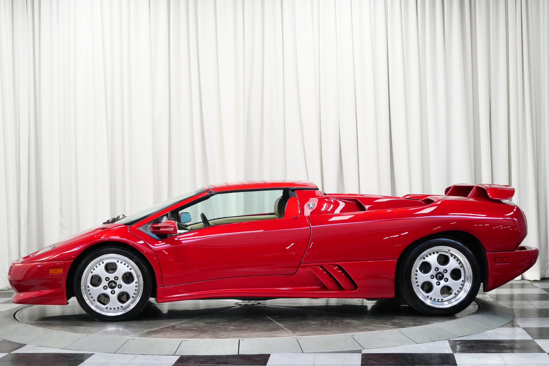 Rosso Vik 1999 Lamborghini Diablo VT Roadster For Sale - Stock