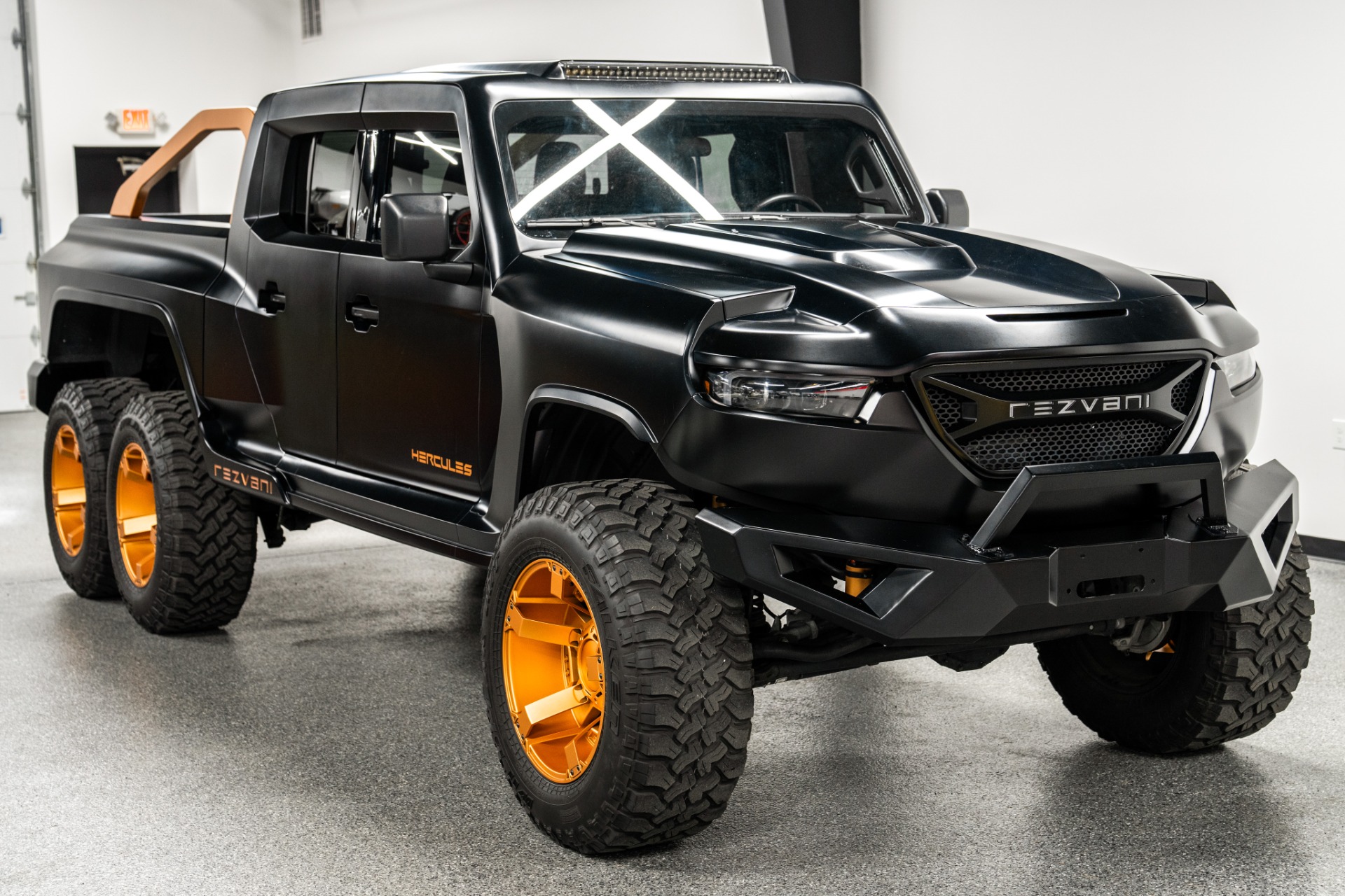Rezvani Hercules 6X6 -Wild 6 Wheel Drive Truck! 6.4L Hemi, $364k MSRP!