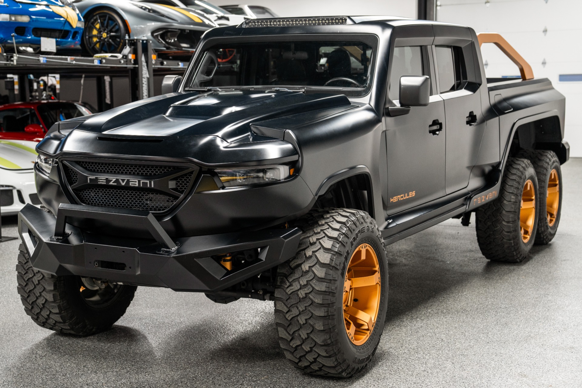 Rezvani Hercules 6X6 -Wild 6 Wheel Drive Truck! 6.4L Hemi, $364k MSRP!