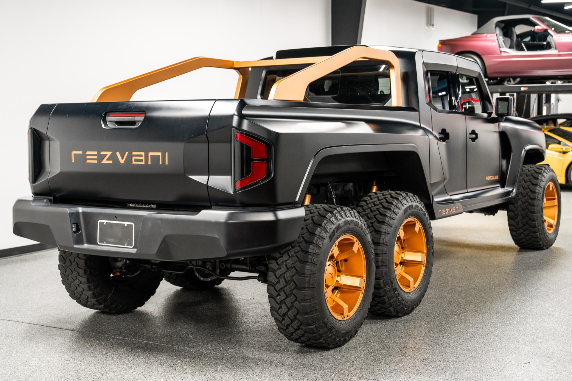 Rezvani Hercules 6X6 -Wild 6 Wheel Drive Truck! 6.4L Hemi, $364k MSRP!