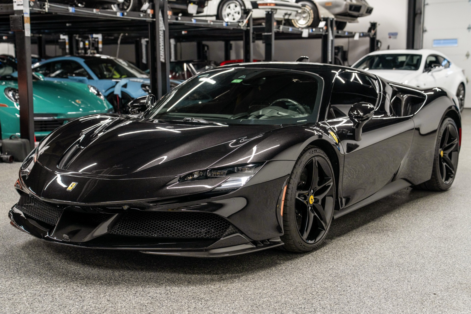 Ferrari SF90 Stradale -Extensive Carbon Fiber, Daytona Seats, Super Low Miles