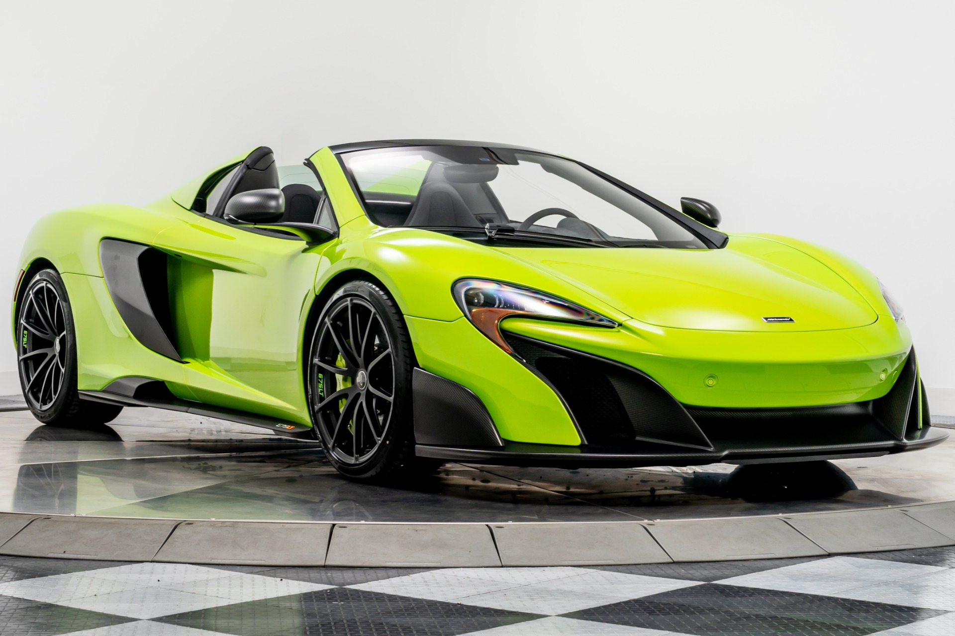 Used 16 Mclaren 675lt Spider For Sale Sold Marshall Goldman Cleveland Stock W979