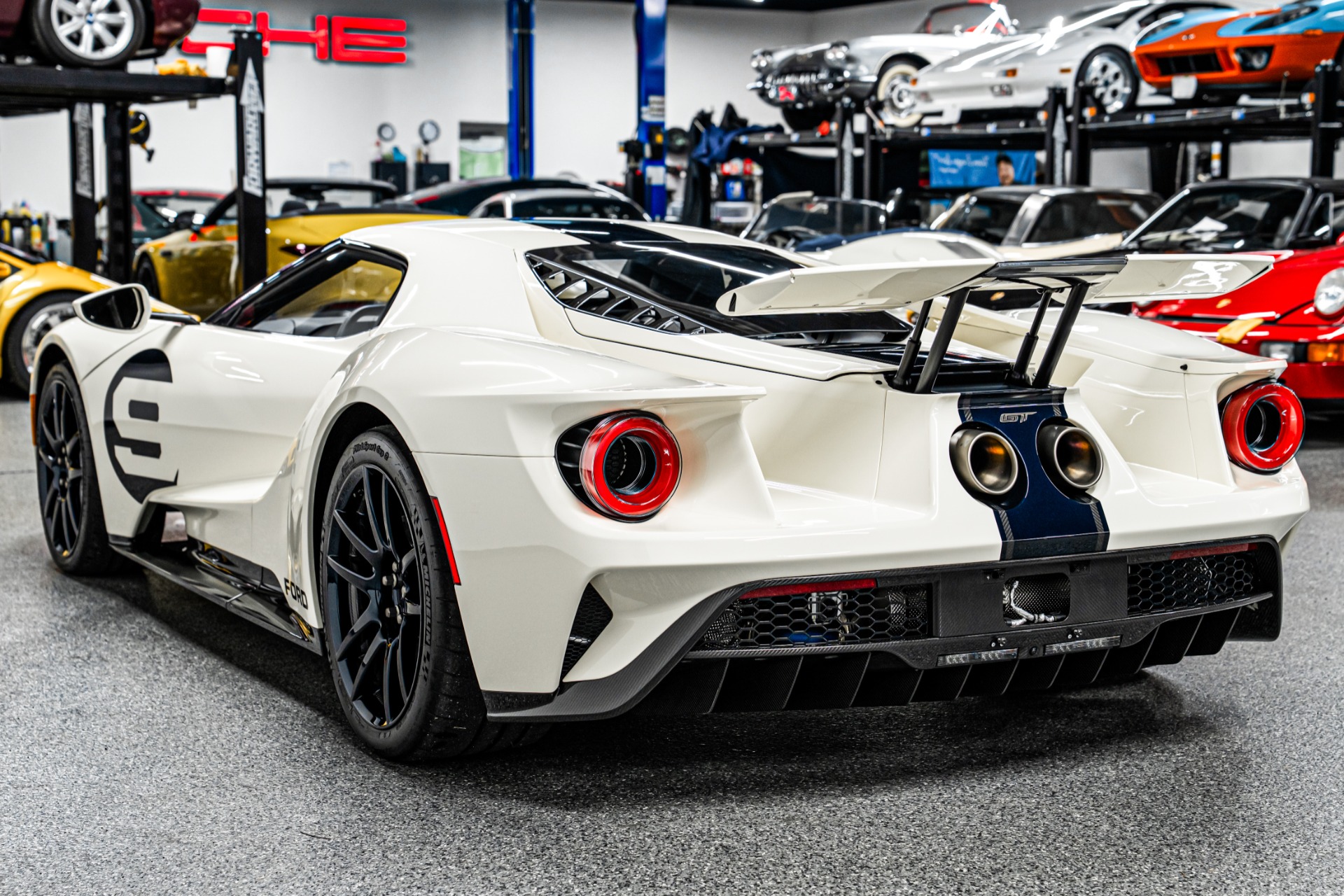Wimbledon White 2022 Ford GT -64 Heritage Edition, One of 27 Built