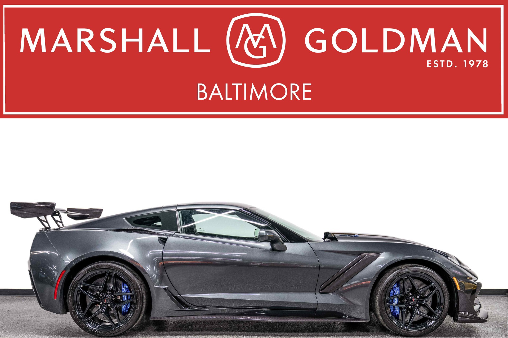 Watkins Glen Gray Metallic 2019 Chevrolet Corvette ZR1 -3ZR