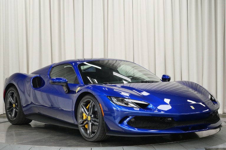 Blu Elettrico 2025 Ferrari 296 GTS -As New With 181 Miles, 818