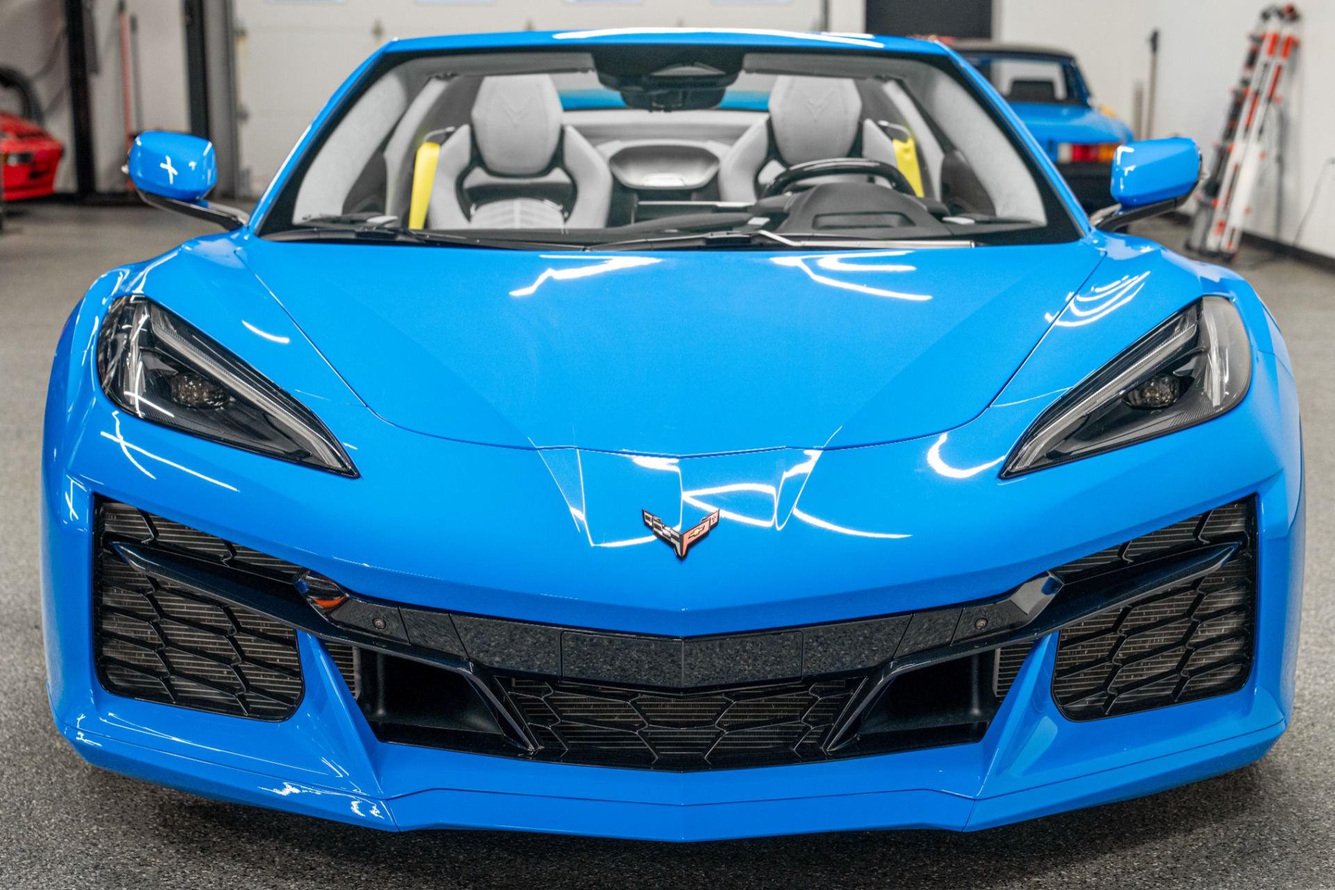 Rapid Blue 2024 Chevrolet Corvette Z06 Convertible -3LZ Package