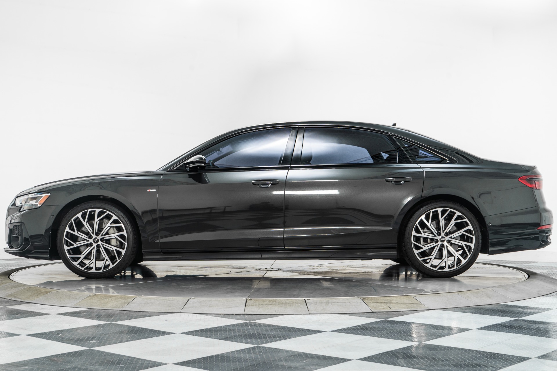 Vesuvius Gray Metallic 2023 Audi A8 L 55 TFSI -Long Wheelbase
