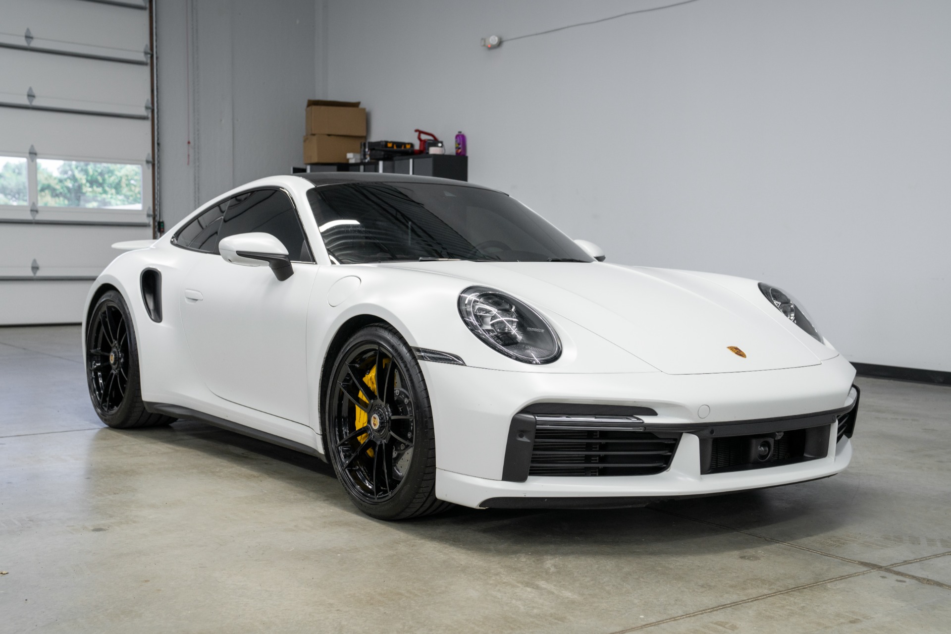 Porsche 911 Turbo S -Full Matte PPF, Front Axle Lift, 18 Way Seats