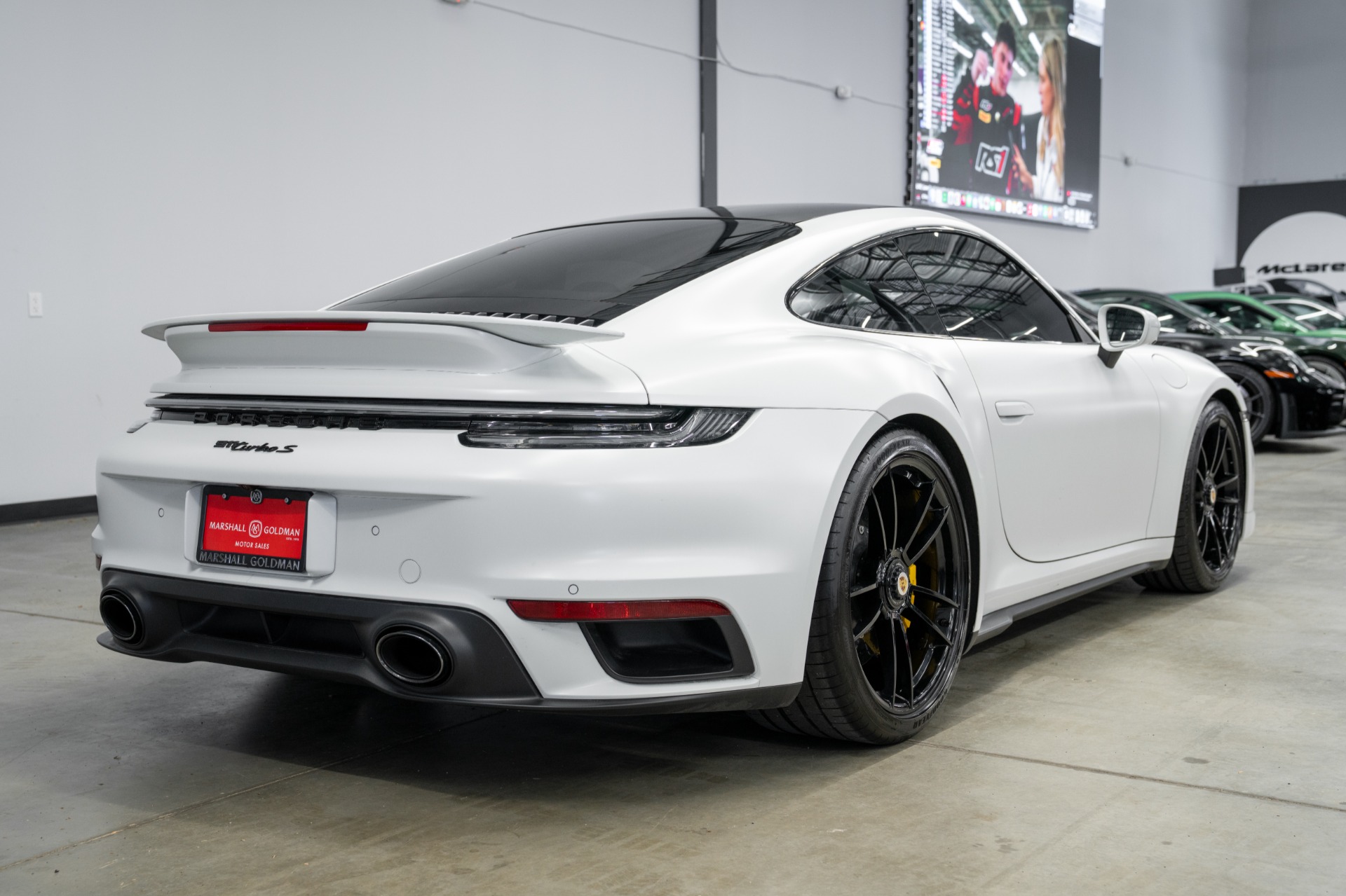 Porsche 911 Turbo S -Full Matte PPF, Front Axle Lift, 18 Way Seats