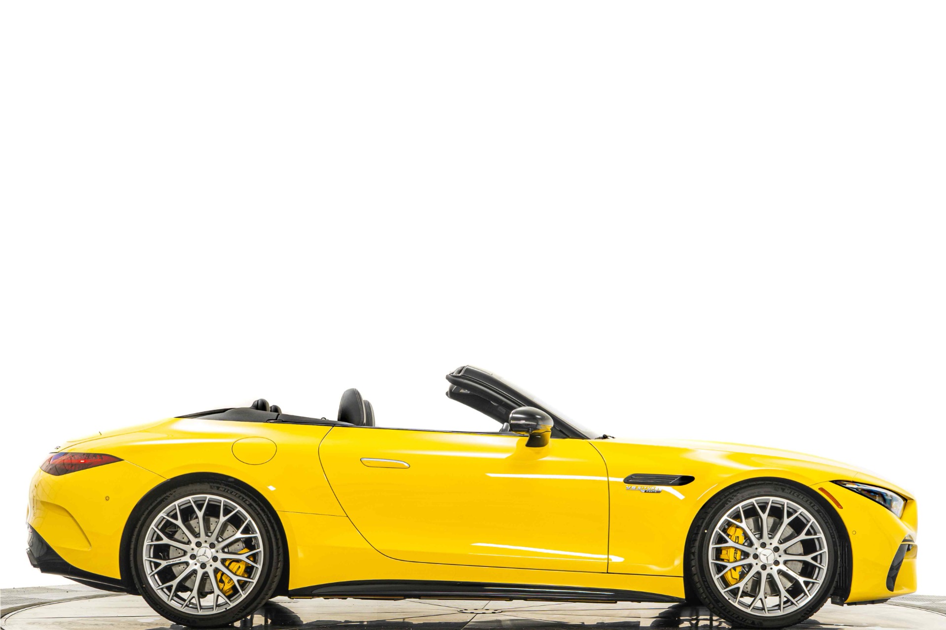 Sun Yellow 2023 Mercedes-Benz SL55 AMG For Sale - Stock Number