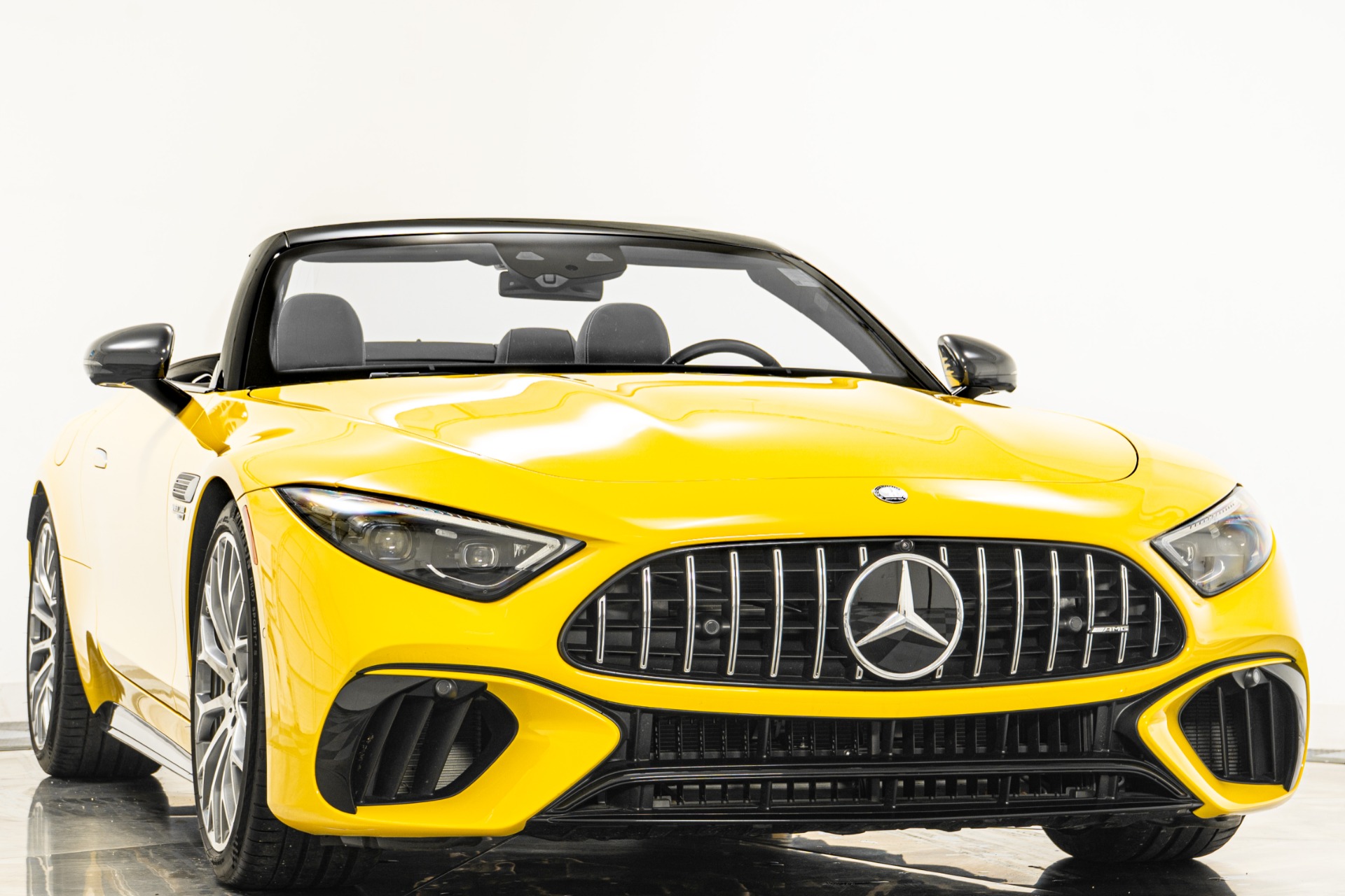 Sun Yellow 2023 Mercedes-Benz SL55 AMG For Sale - Stock Number