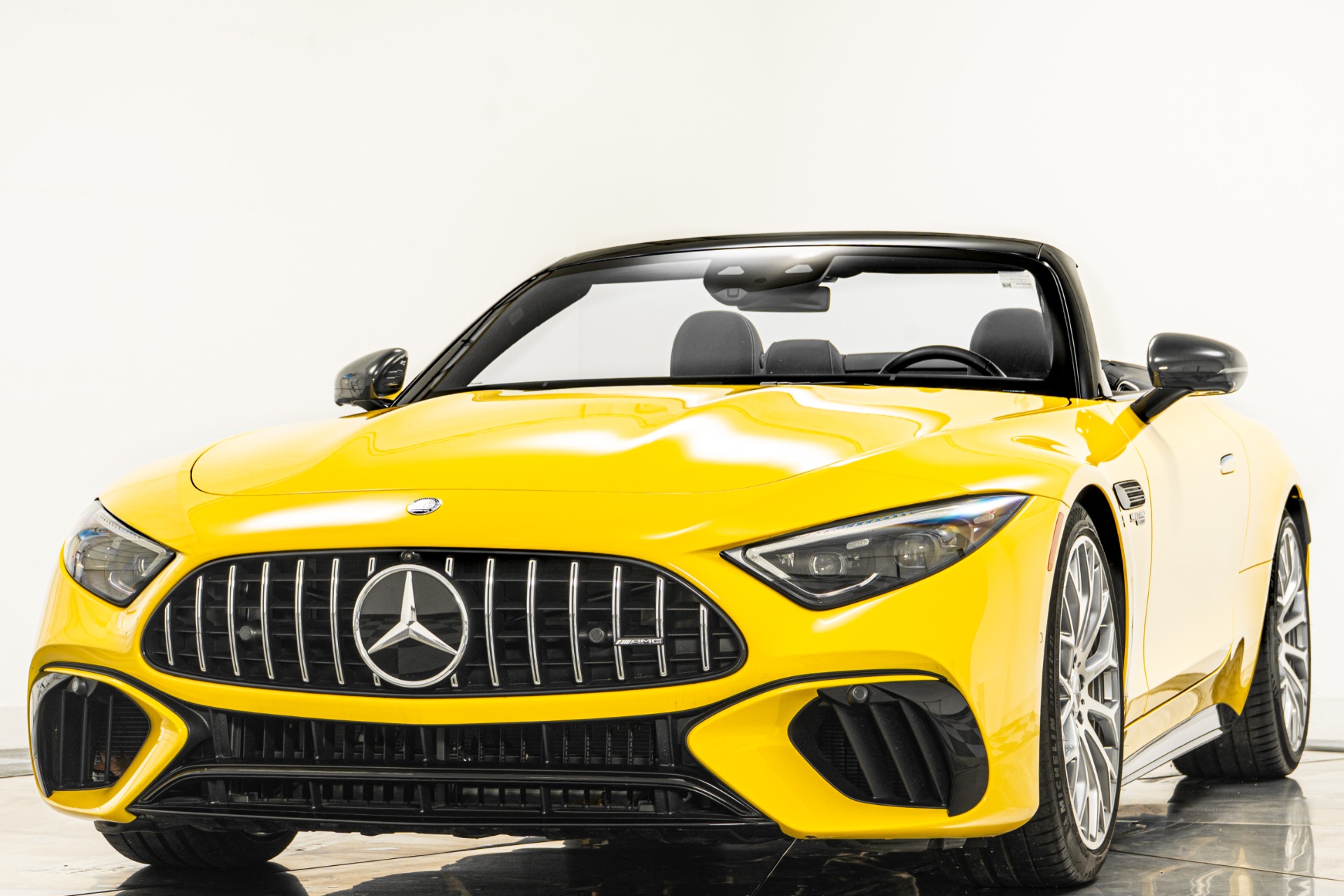 Sun Yellow 2023 Mercedes-Benz SL55 AMG For Sale - Stock Number