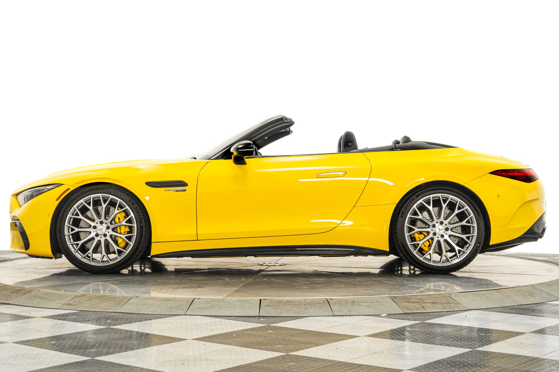 Sun Yellow 2023 Mercedes-Benz SL55 AMG For Sale - Stock Number