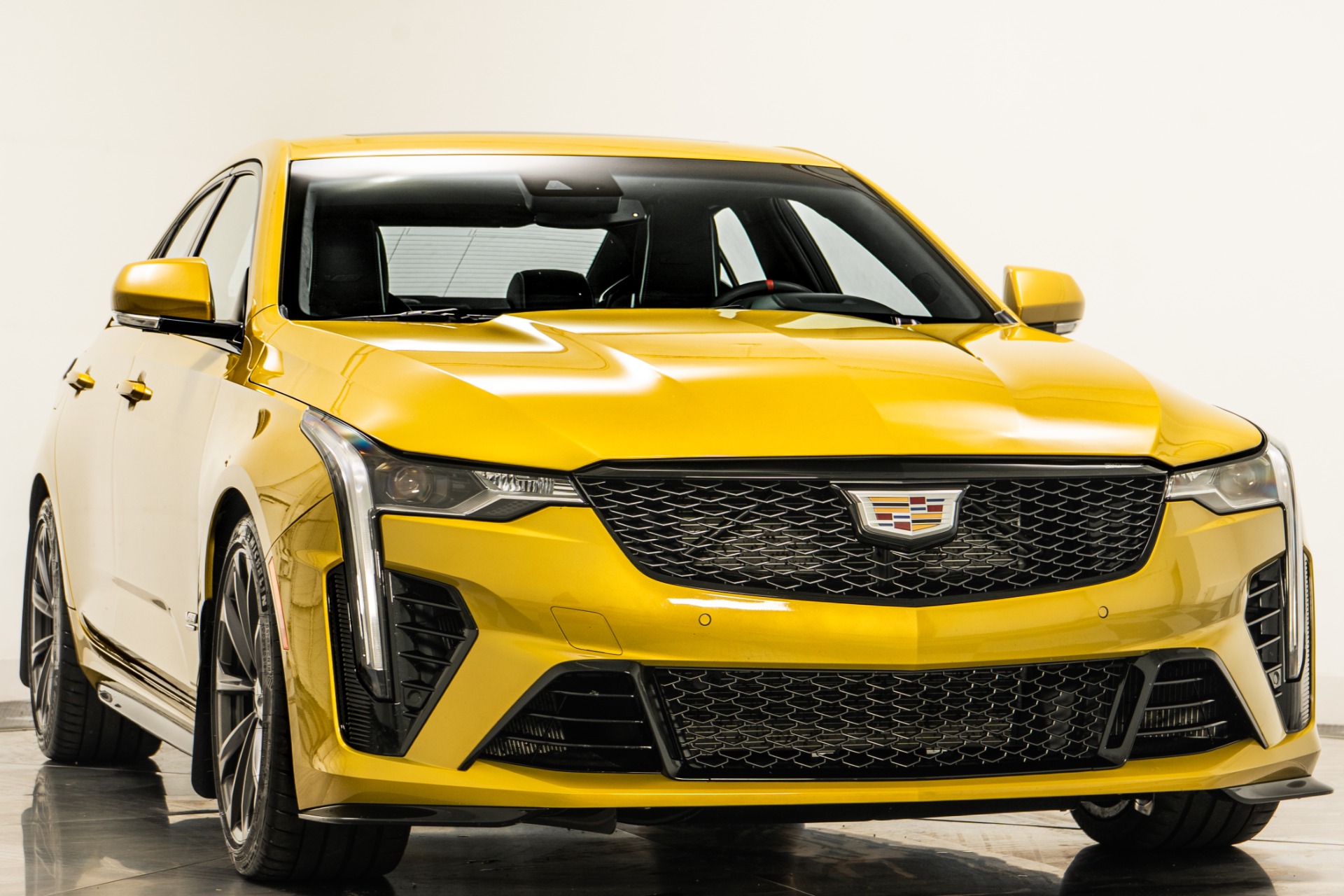 Cyber Yellow Metallic 2024 Cadillac CT4-V Blackwing 20th