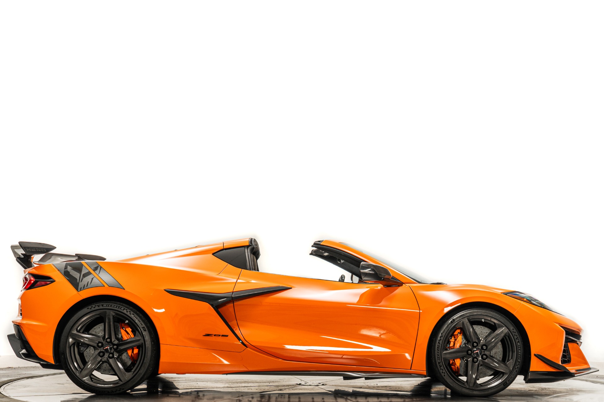 Amplify Orange Tintcoat 2023 Chevrolet Corvette Z06 3LZ Z07 For