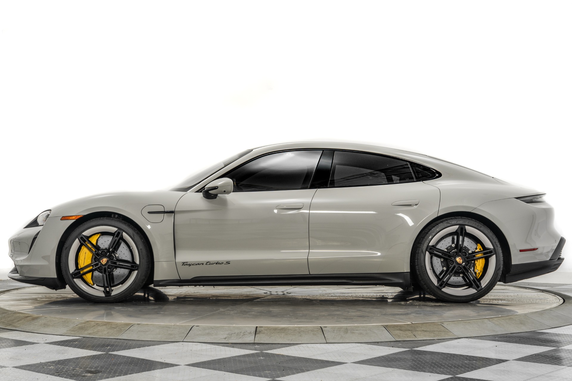 Chalk 2021 Porsche Taycan Turbo S -750 Horsepower, Premium Package