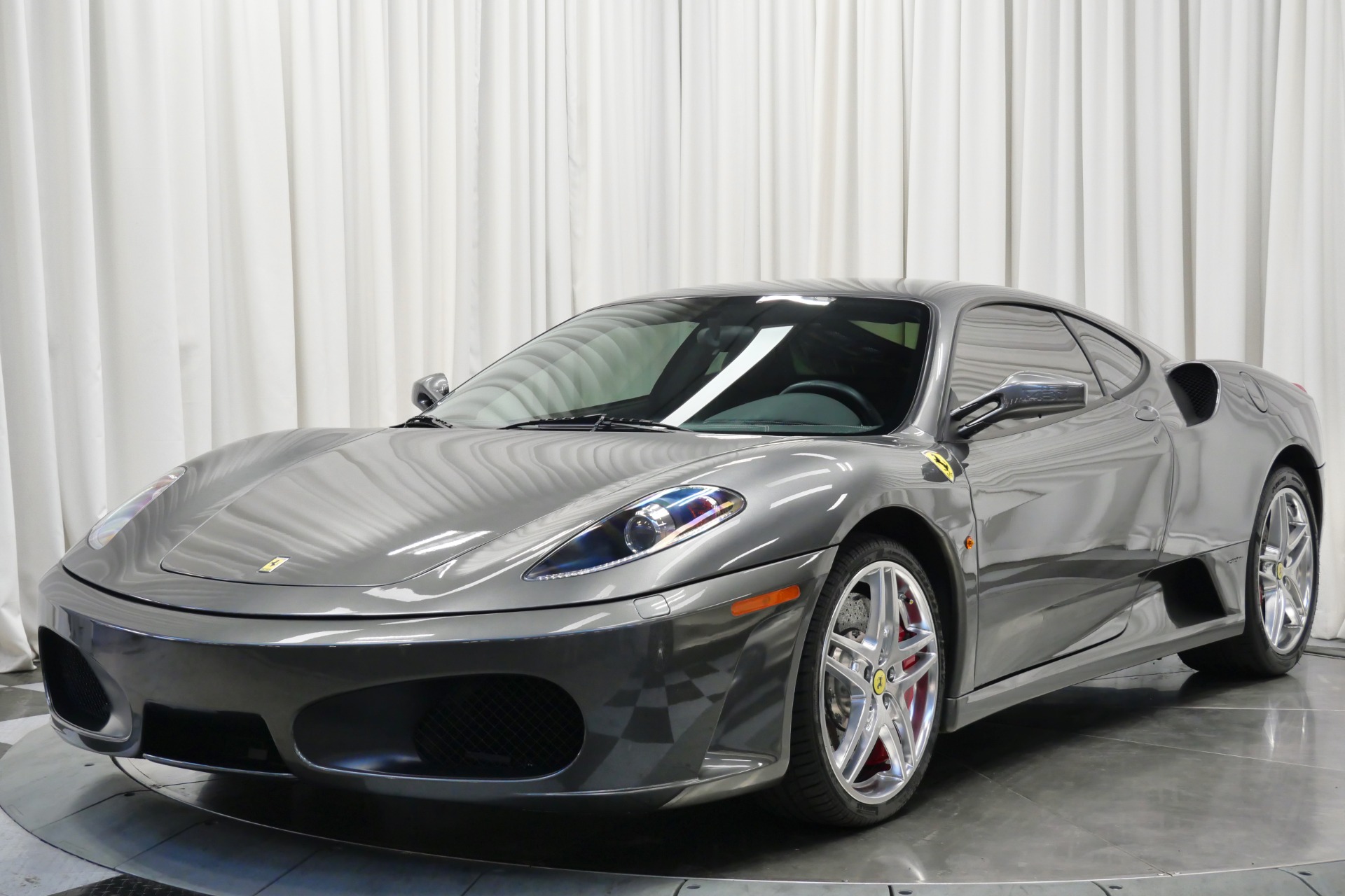 Grigio Silverstone 2005 Ferrari F430 -Daytona Seats, Carbon