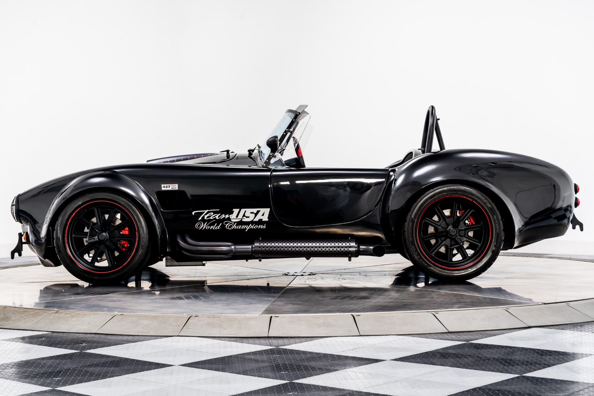 Black Magic 1965 Backdraft BDR Cobra Roadster For Sale - Stock