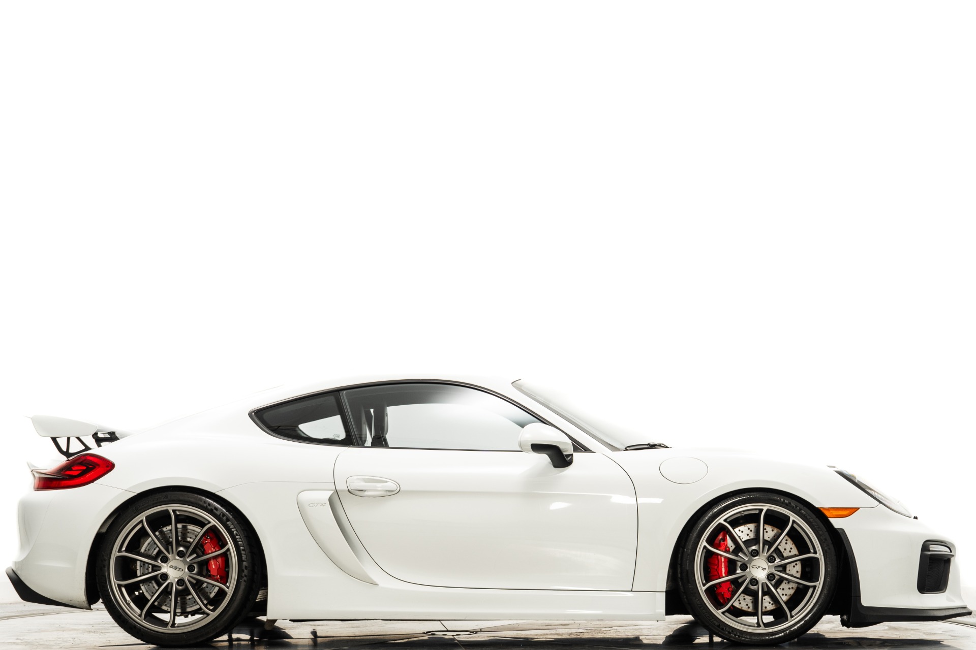 White 2016 Porsche Cayman GT4 -6 Speed Manual, Carbon Fiber Bucket