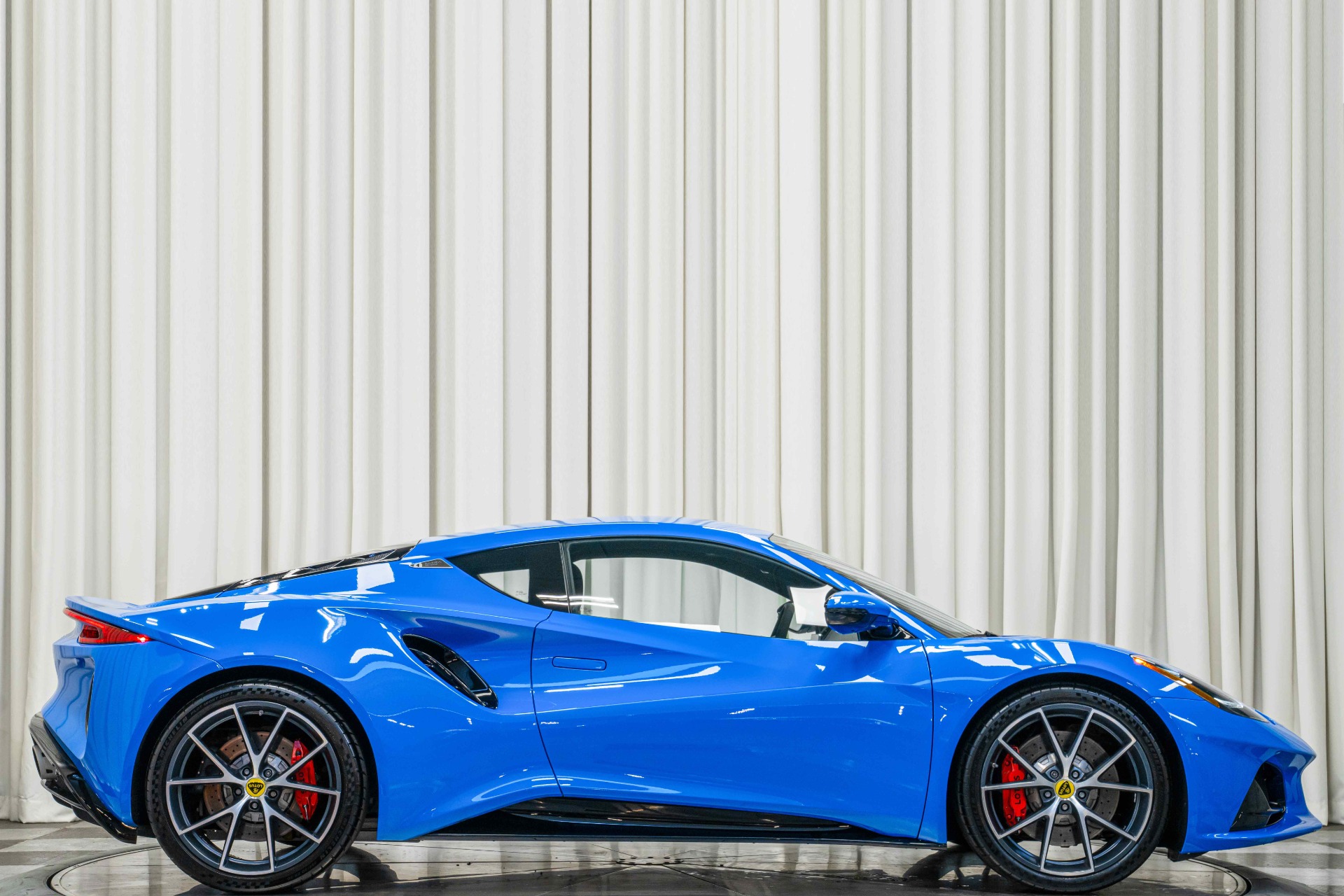 Seneca Blue 2024 Lotus Emira I4 -First Edition, Leather and