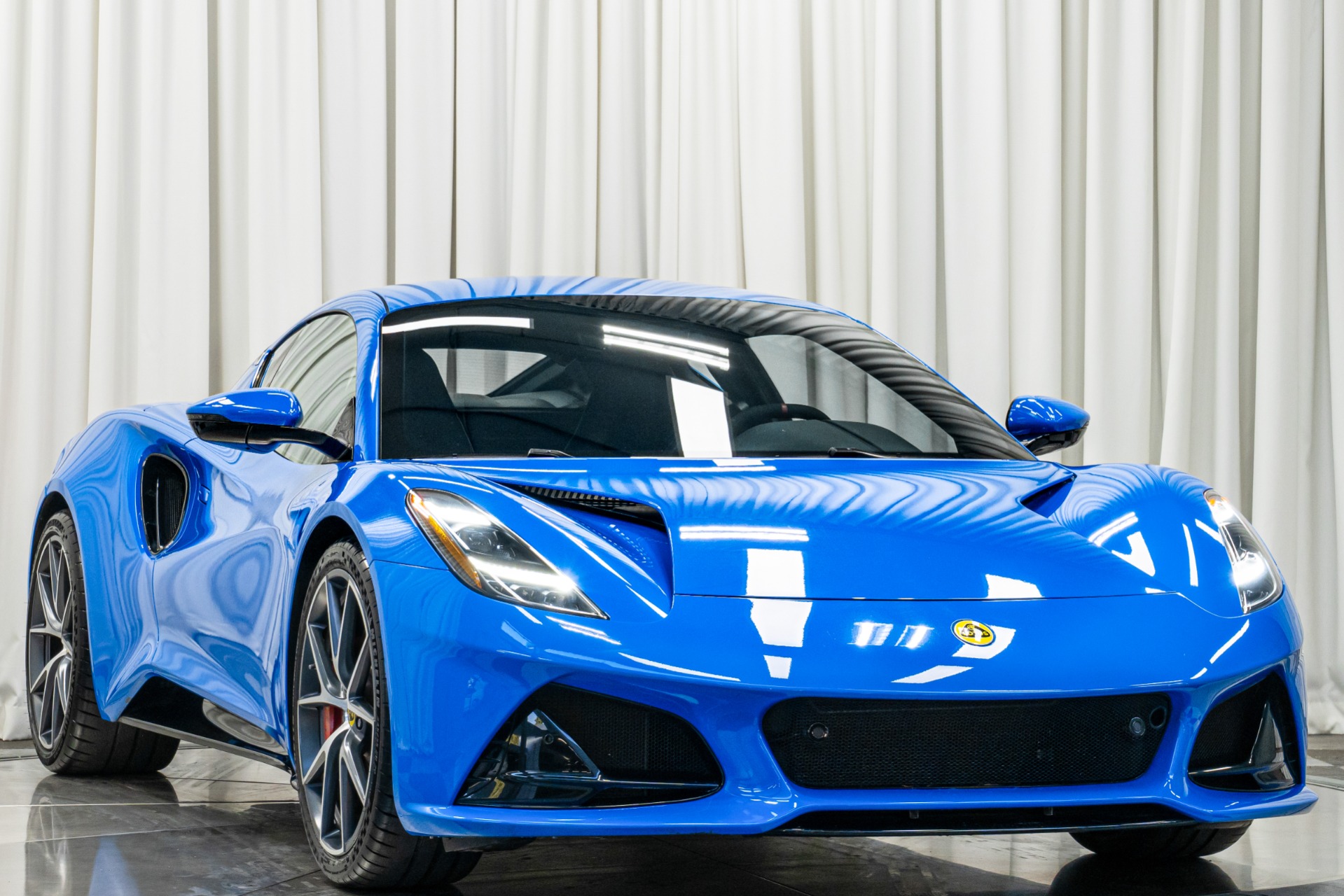 Seneca Blue 2024 Lotus Emira I4 -First Edition, Leather and