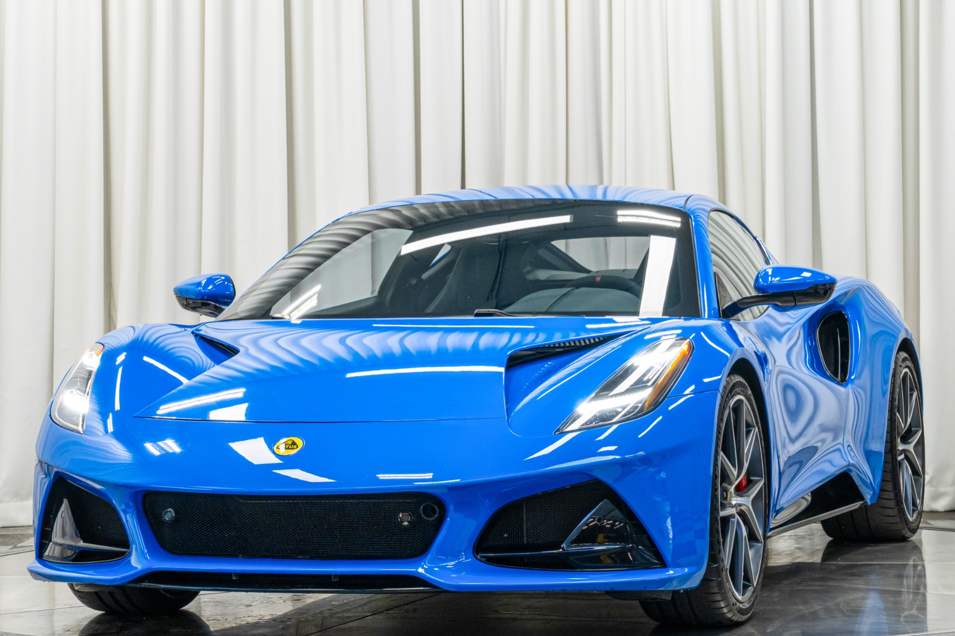 Seneca Blue 2024 Lotus Emira I4 -First Edition, Leather and