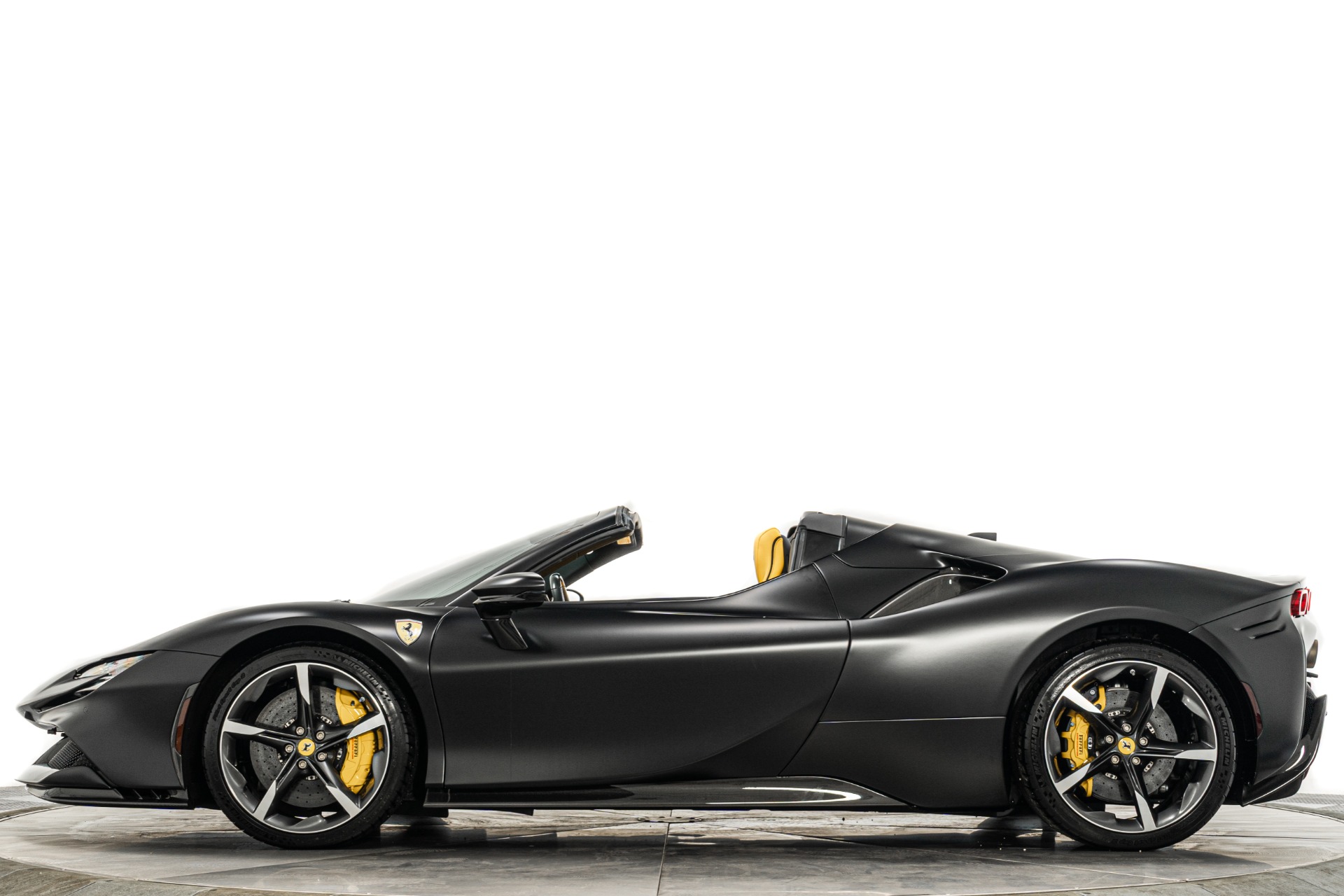 Nero Opaco 2024 Ferrari SF90 Spider -Low Miles, Wild Giallo