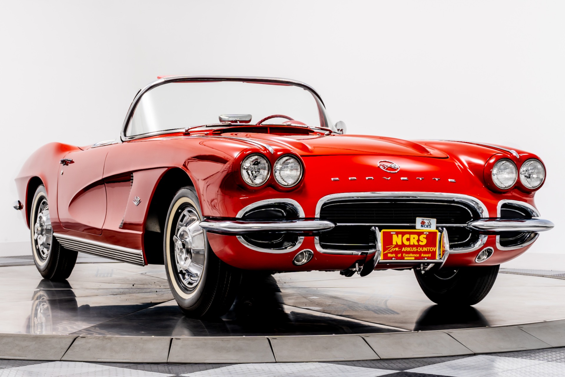 Roman Red 1962 Chevrolet Corvette For Sale - Stock Number W21056