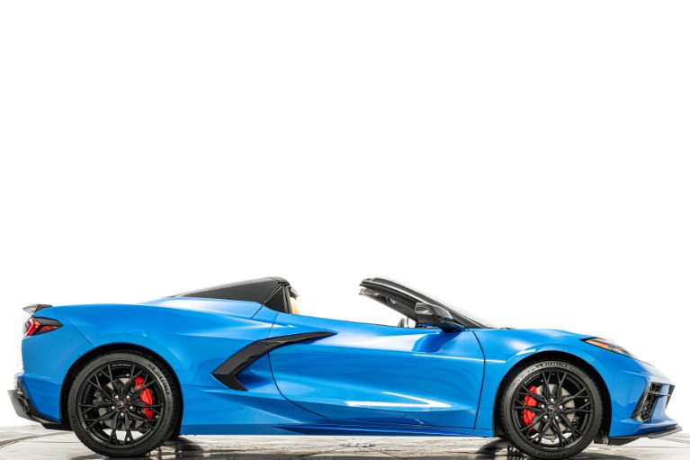 Riptide Blue Metallic 2025 Chevrolet Corvette Stingray Convertible