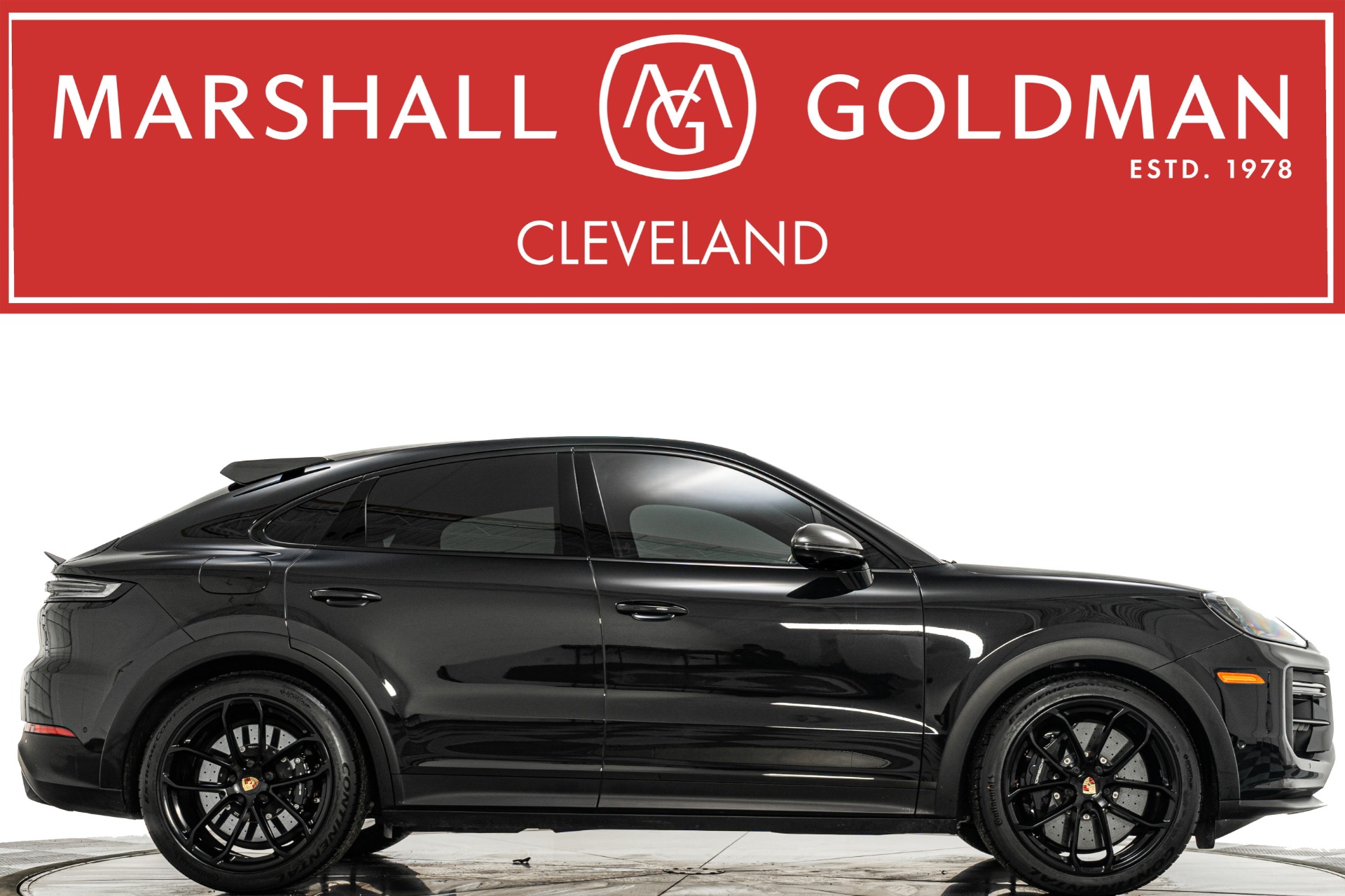 Chromite Black Metallic 2024 Porsche Cayenne Turbo GT -650