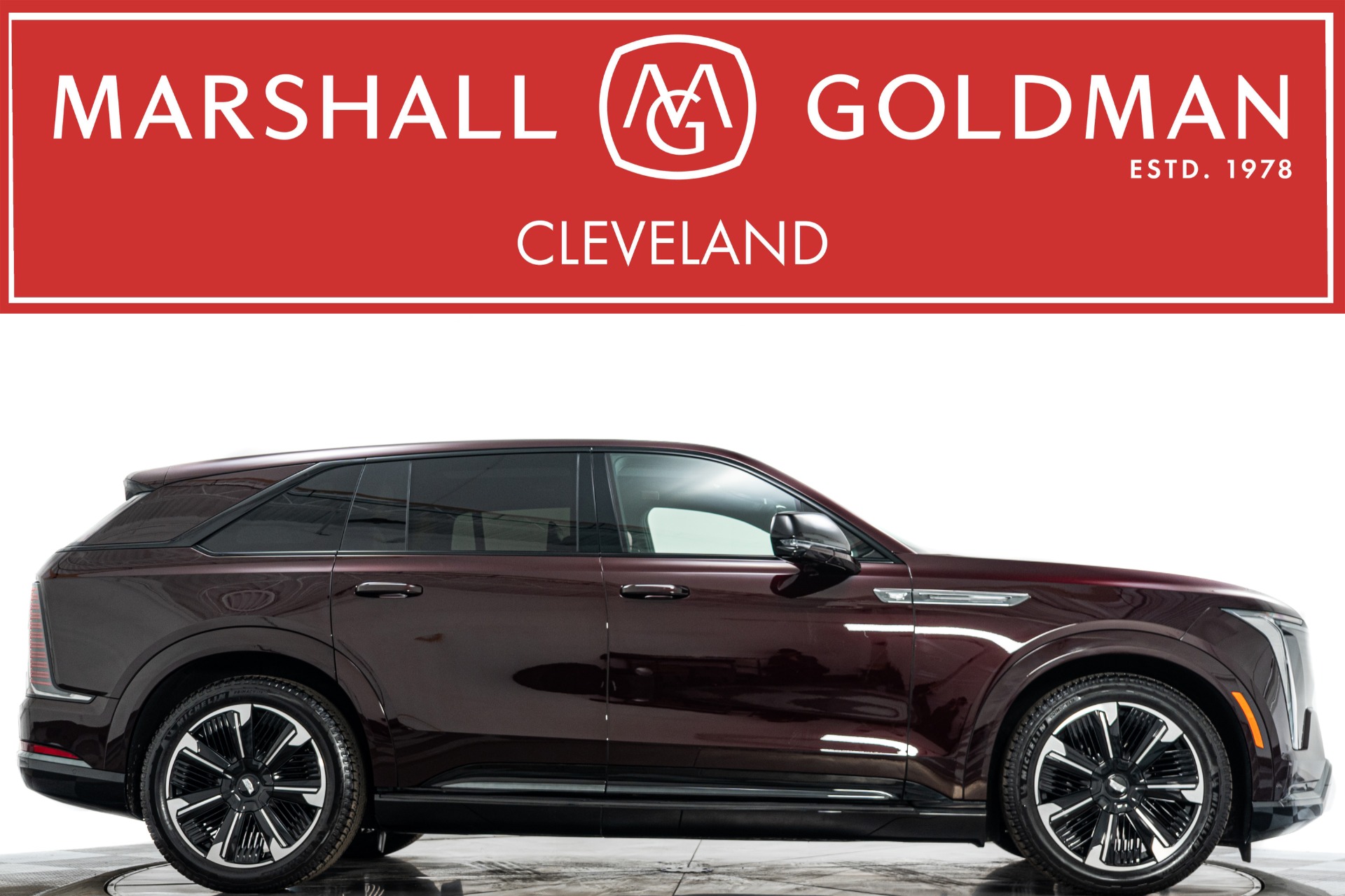 Black Cherry Tintcoat 2025 Cadillac Escalade IQ Sport 2 -Executive