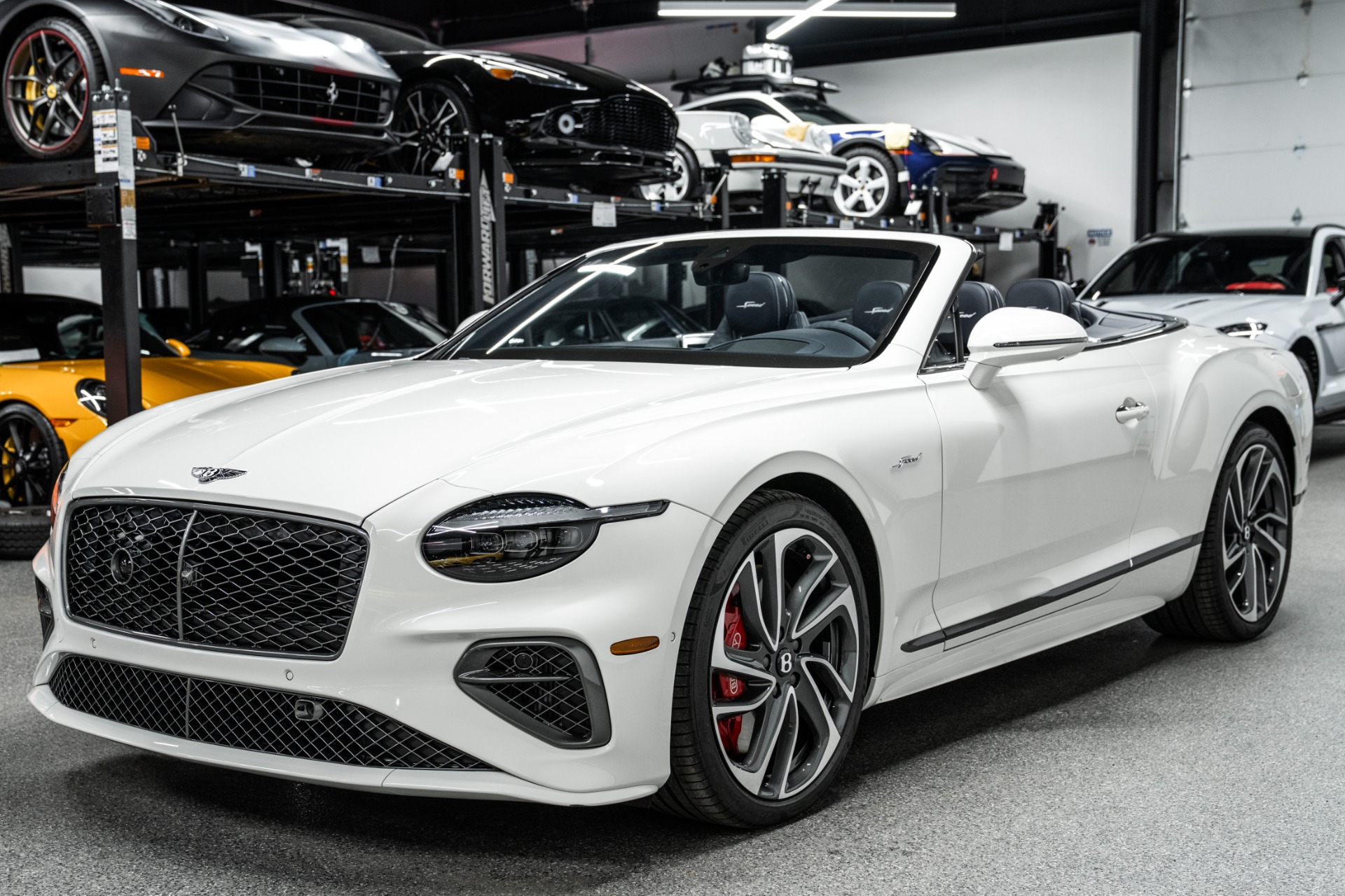 Bentley Continental GTC Speed -Touring Specification, Front Seat Comfort Specification
