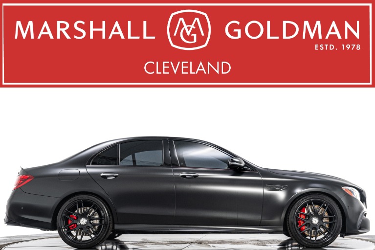 Obsidian Black Metallic 2019 Mercedes-Benz E63 S AMG-Satin PPF